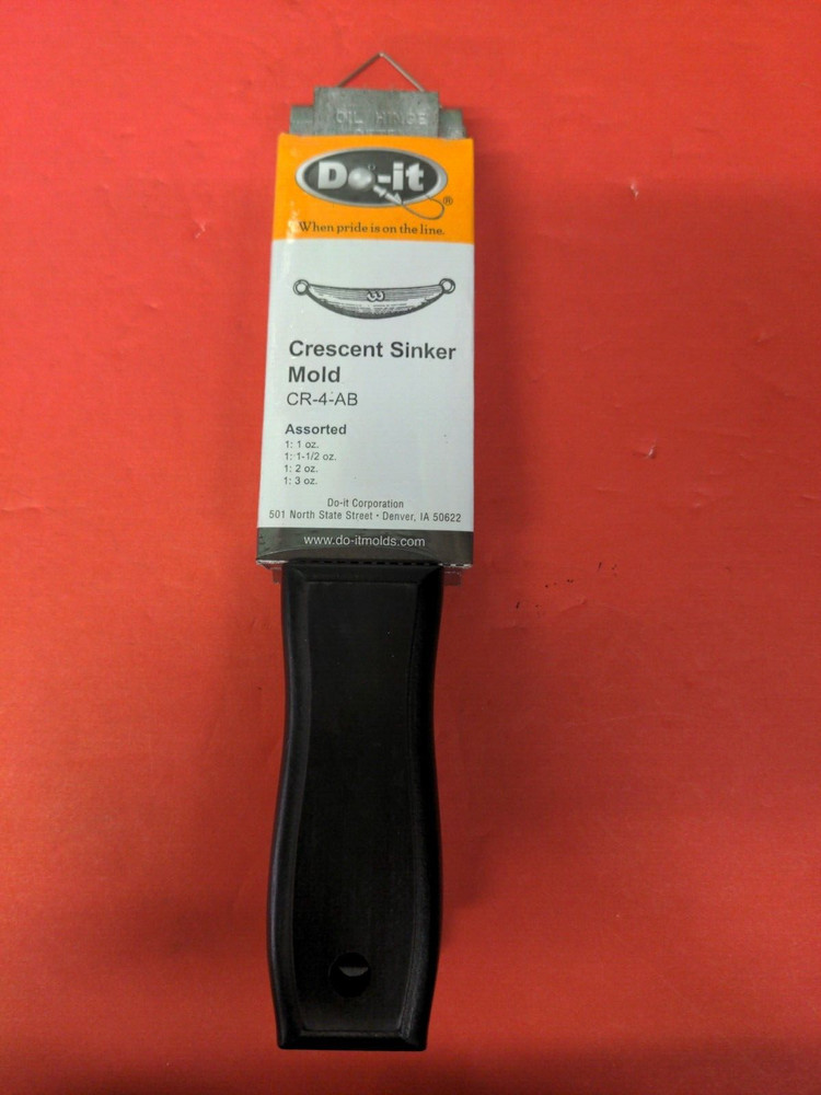 1180-CRESCENT SINKER MOLD-CR-4-AB
