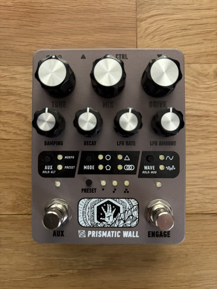 Electronic Audio Experiments Prismatic Wall - Effects Pedal - serial no.  0100!