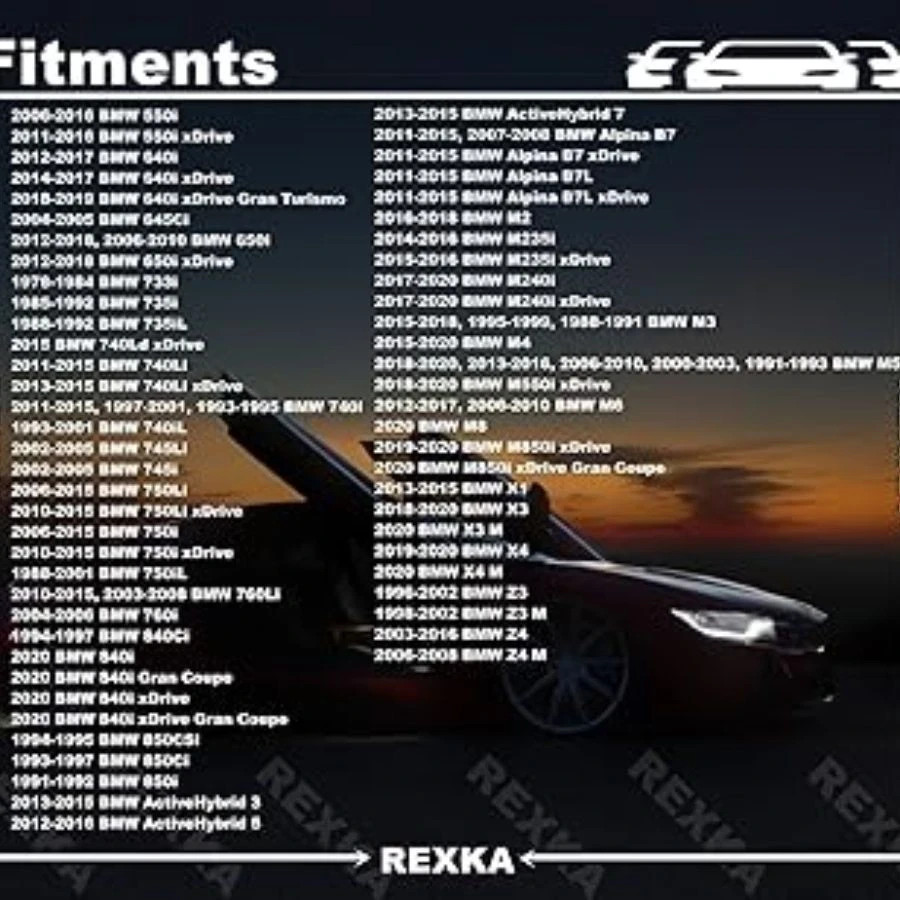 10pcs Door Sill Covering Trim Clips for 51471840960 E30 E31 E32 E34 E36 E38 E