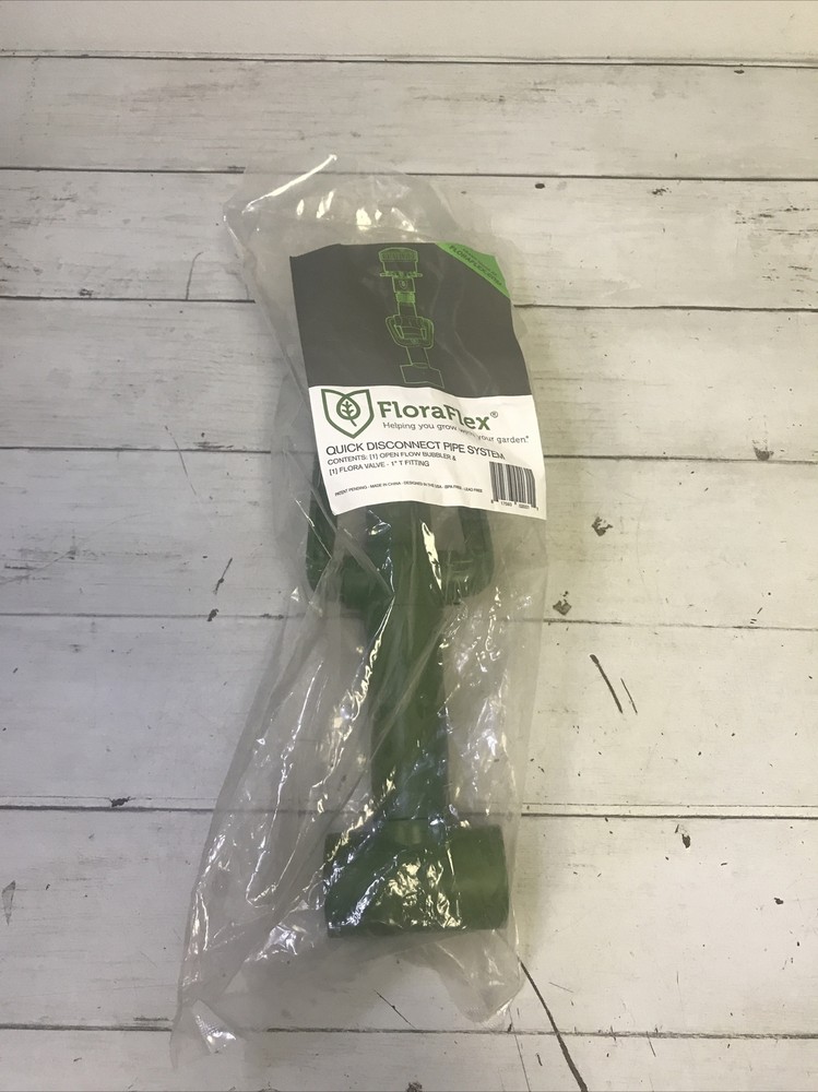 Floraflex QDPS Open Flow - 1” T quick disconnect pipe system, bubbler