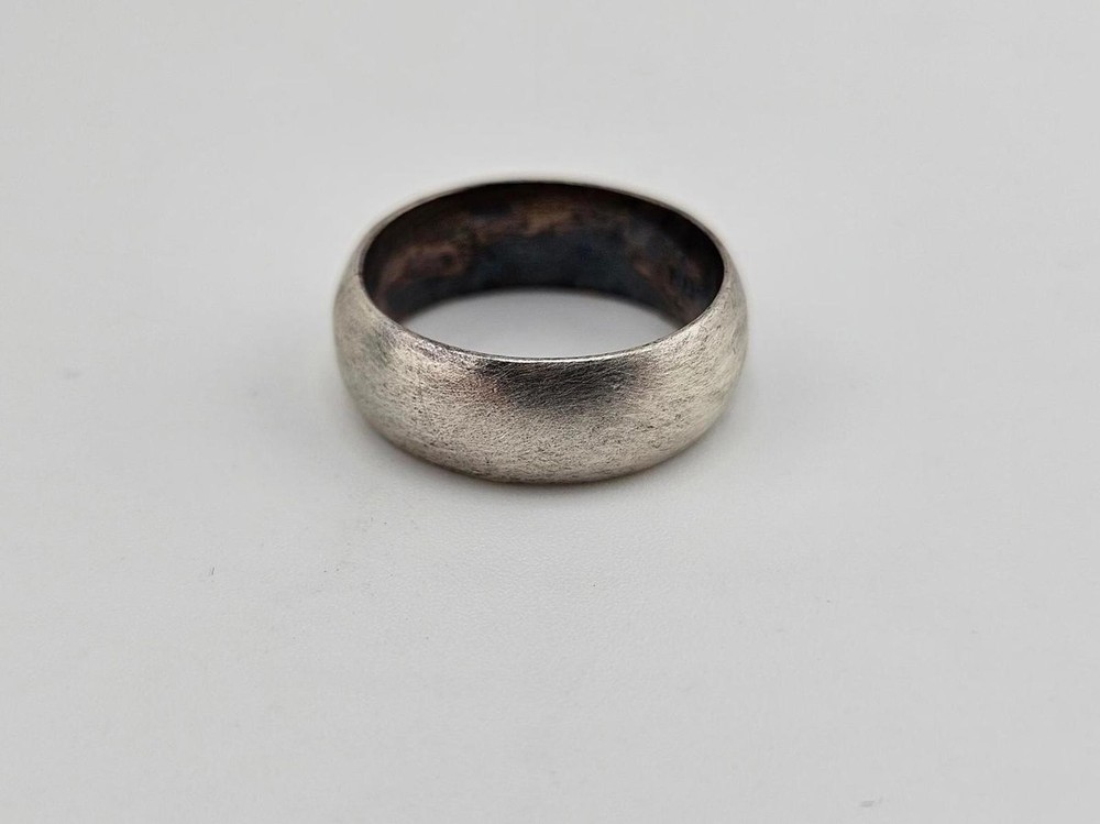 Sterling Silver Wedding Band Ring Size 5.5