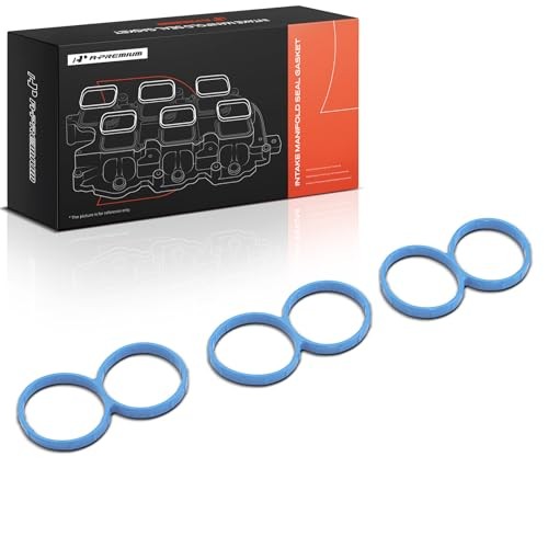 Upper Fuel Injection Plenum Gasket Set for Ford Taurus 2001-2007, Compatible ...