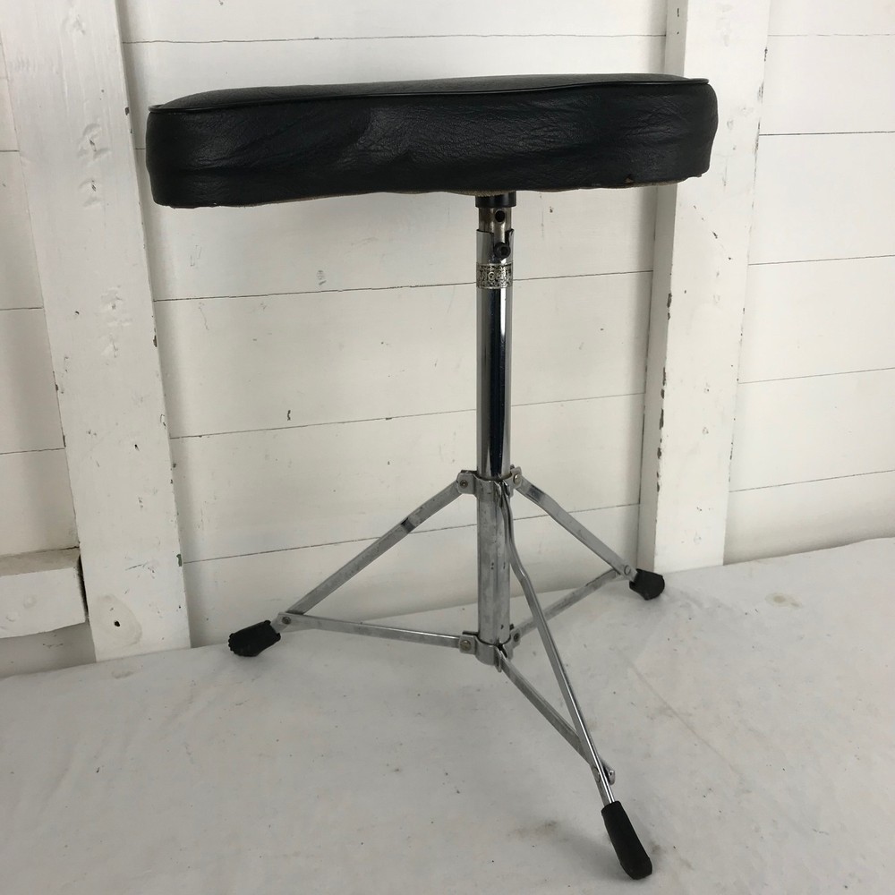 1980s Slingerland Drum Throne - Padded Seat - Adjustable