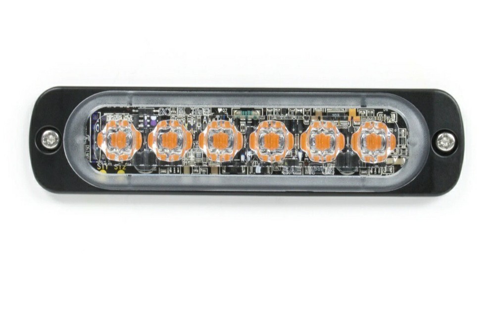 New Cell2 ST6 Amber Led Warning Light Surface Mount Class 2 Led 12/24v 4