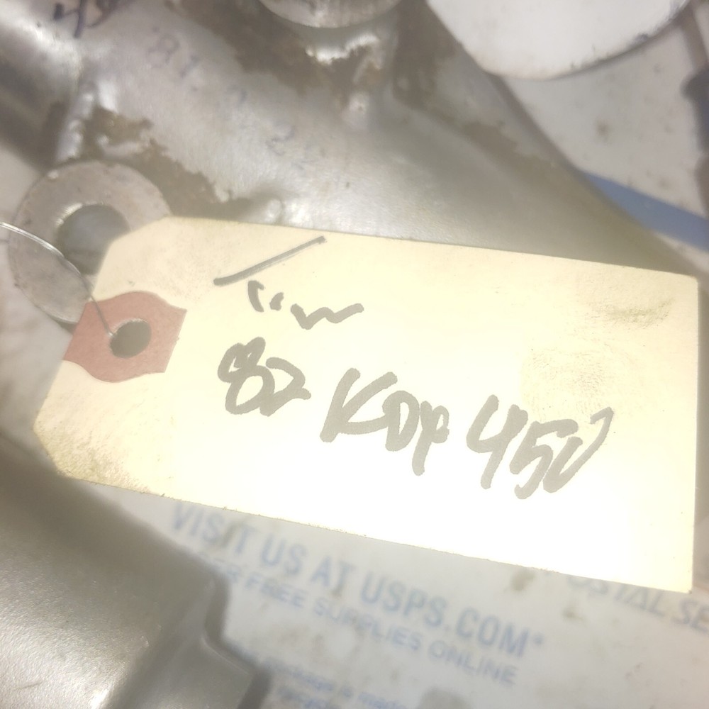 982 KDX450 front fork tubes with clamps TIM