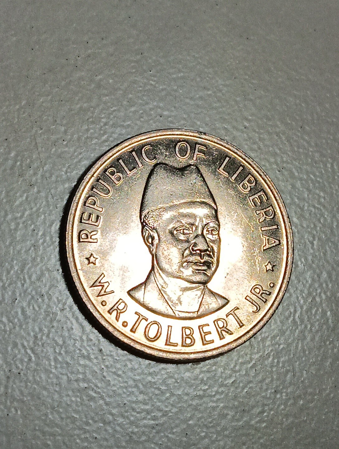 1976 Liberia 25 Cents Coin (KM.# 30 )