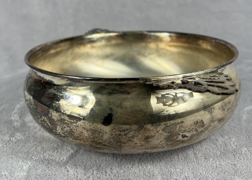 The Sheffield Silver Co Silver 8 1/4" Serving Tray 1126