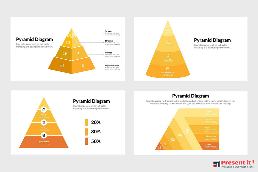 Pyramid Diagram Templates