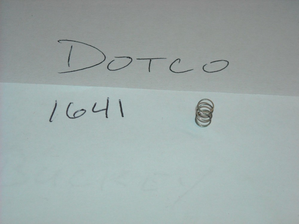 1641, Compression Spring, Dotco, Cooper Tools, New