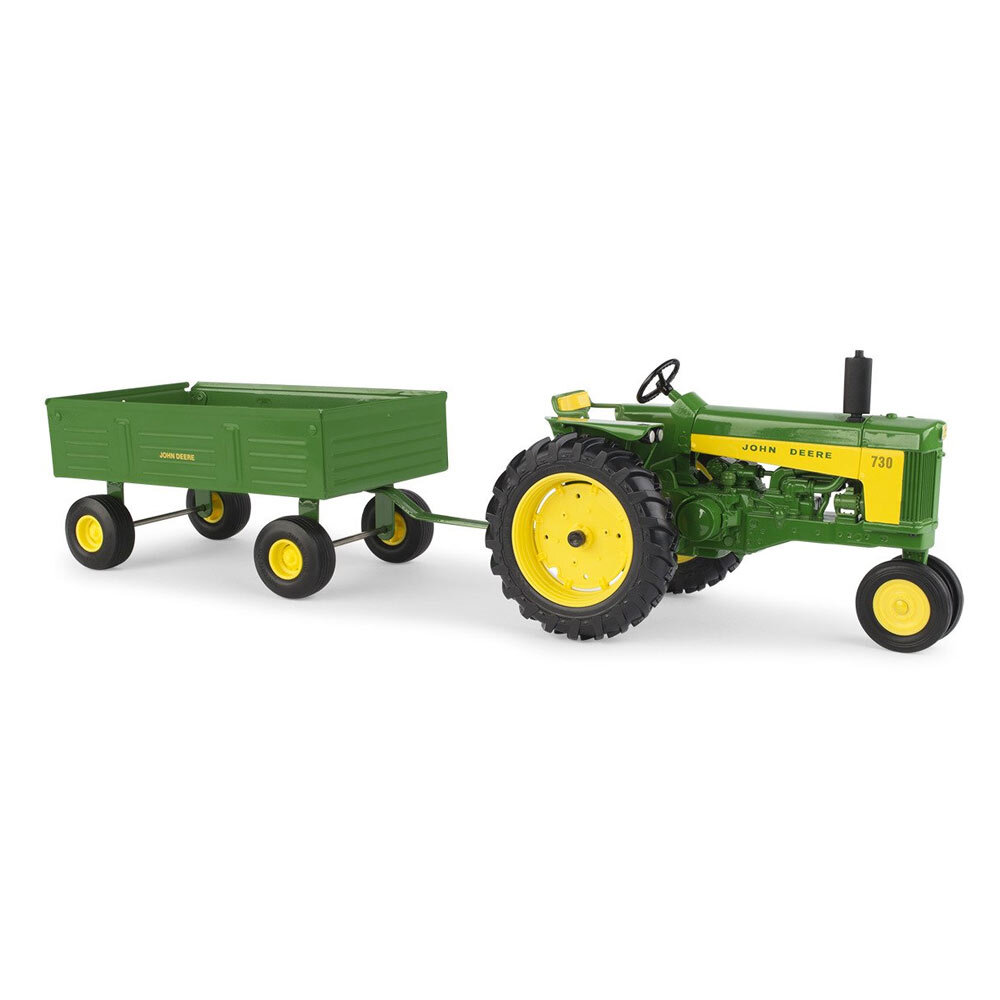 Ertl 1:16 Scale John Deere 730 Tractor w/Barge Wagon
