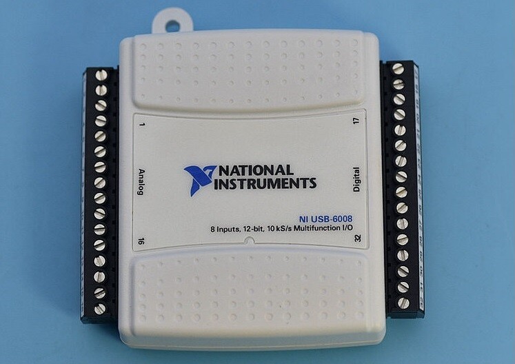 National Instruments USB-6008 Data Acquisition Card, NI DAQ, Multifunction