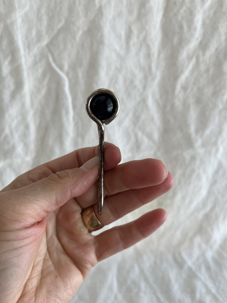 Vtg marble razor blade sharpener