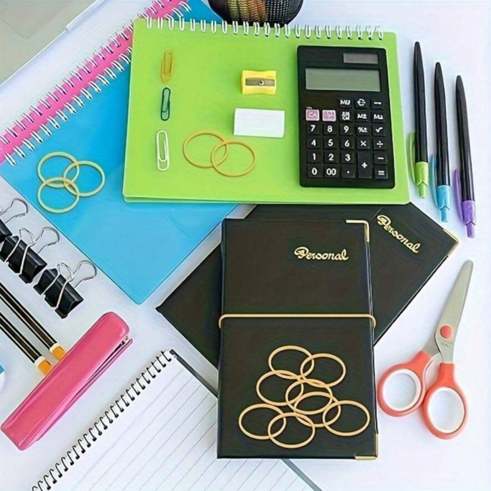 100pcs Rubber Strong Elastic 38mm Diameter Multi-Purpose Natural Rubber Bands