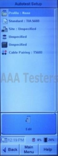 Agilent Wirescope 350 Cat5 Cat5e Cat6 Cable Certifier