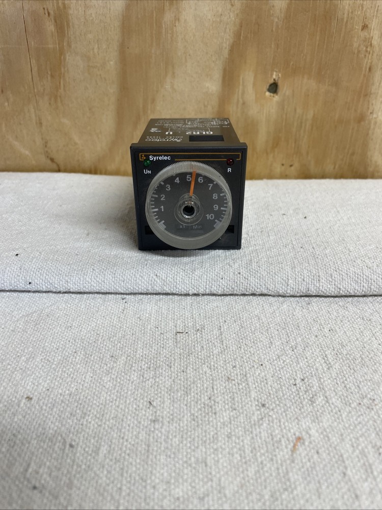 Crouzet GLR2.U Adjustable Time Delay Relay NOS