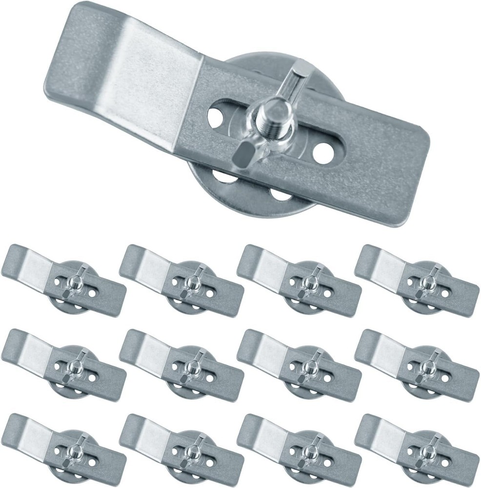 Undermount Sink Clips Mounting Kit Brackets Fastener Support 12 PCS Hardware