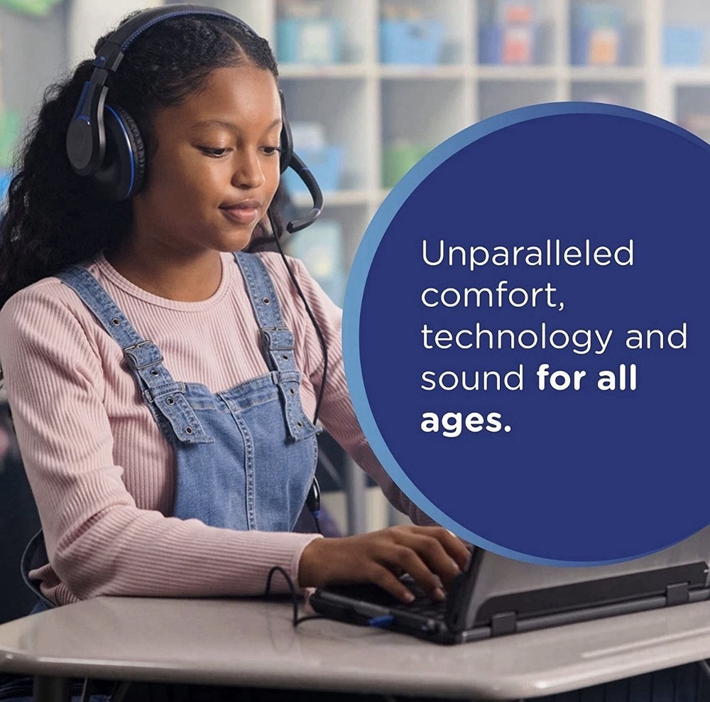 Headset ThinkWrite Ultra Durable w/Mic 3.5mm & Volume Control TW-210