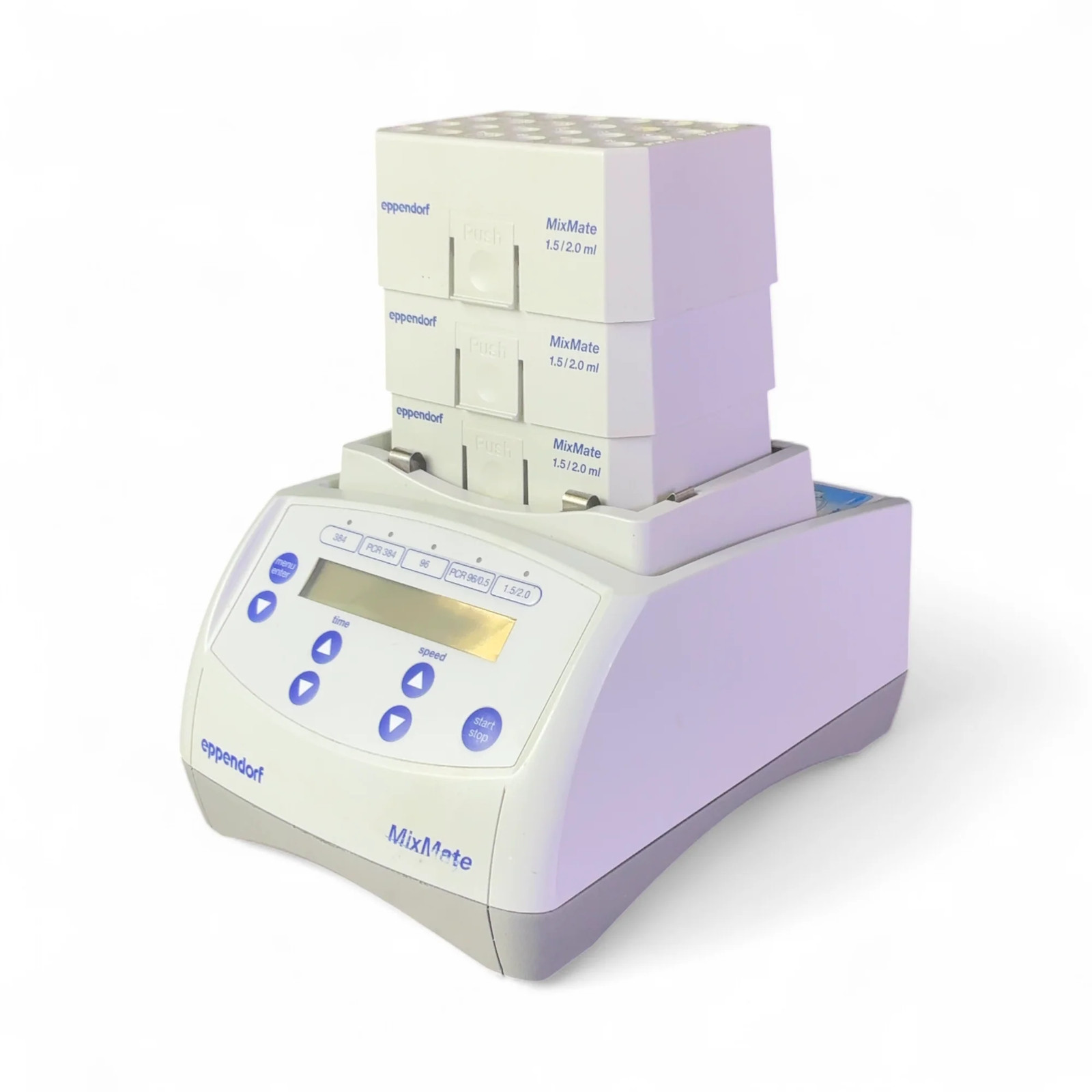 Eppendorf 5353 MixMate Microplate Shaker Used with Adapter Blocks