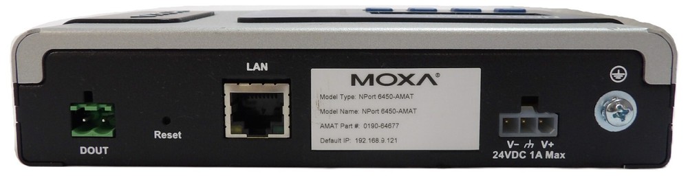 Moxa NPort 6450-AMAT Secure Device Server Module Working