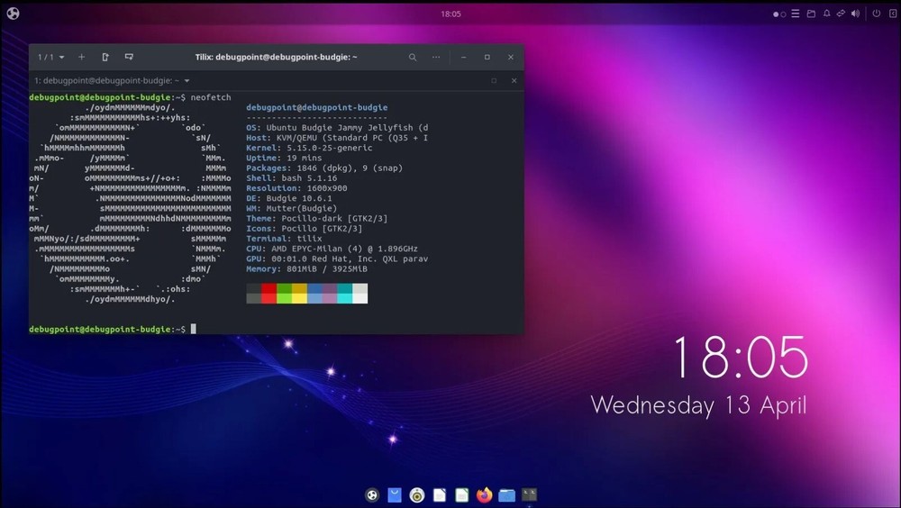 Ubuntu Budgie Linux - DVD or USB Flash Drive - 25.04 / 24.04.2