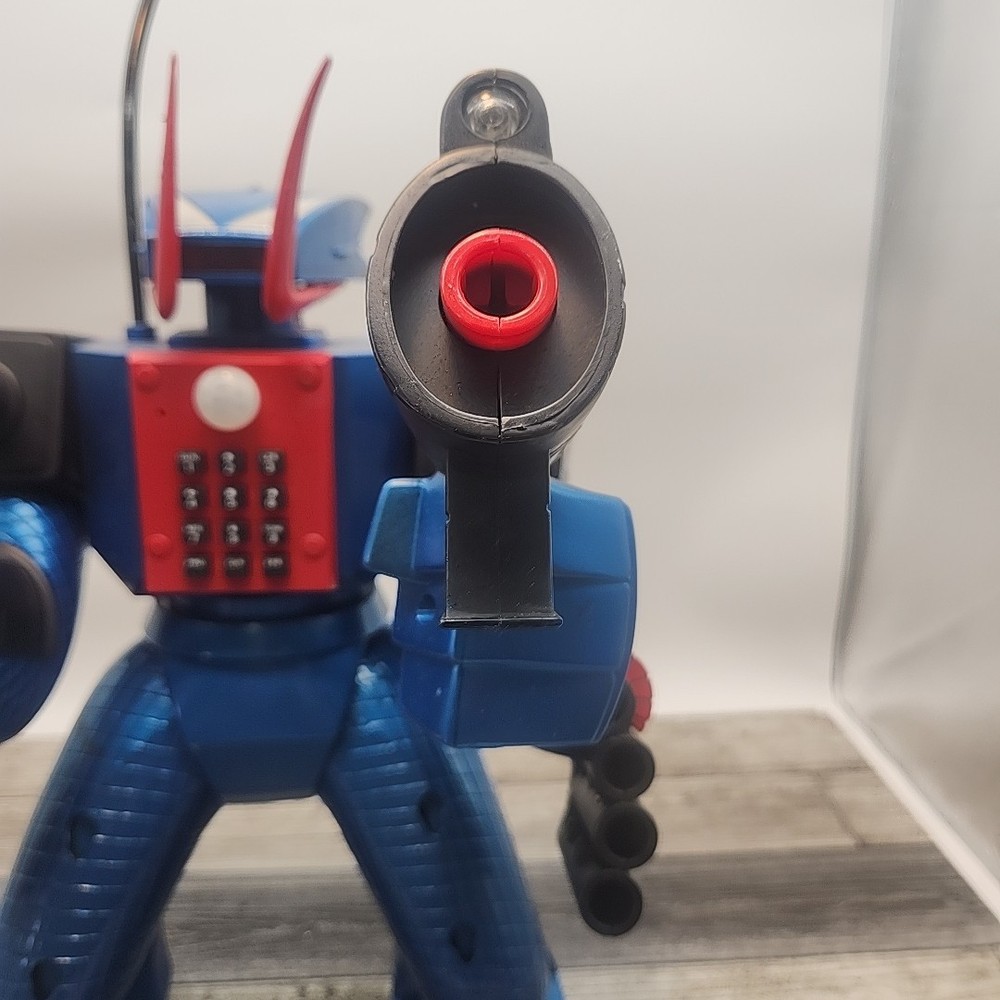 Commandobot 3 Remote Control Robot Untested, No Remote [D6]