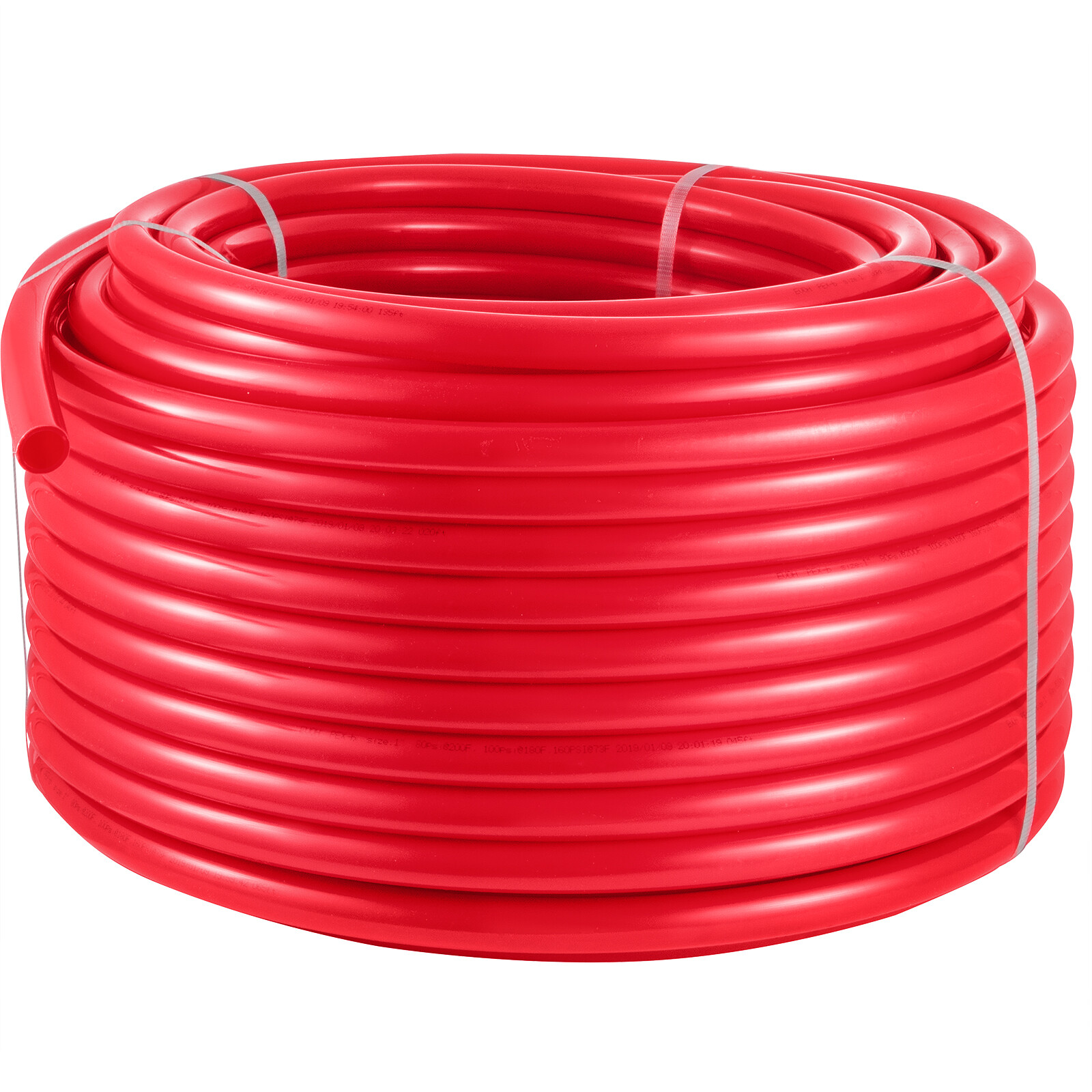 VEVOR 1" x 300ft PEX Tubing for Htg/Plbg/Potable Water Red