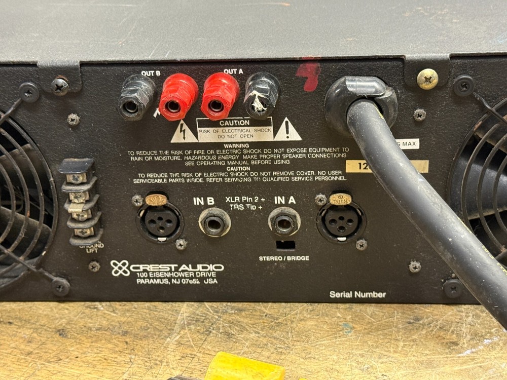 CREST AUDIO CA12 Power Amplifier