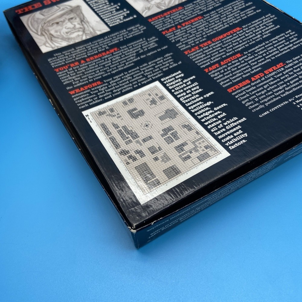 SSI Computer Ambush 2nd Ed Big Box CIB [Platform Name] - Complete