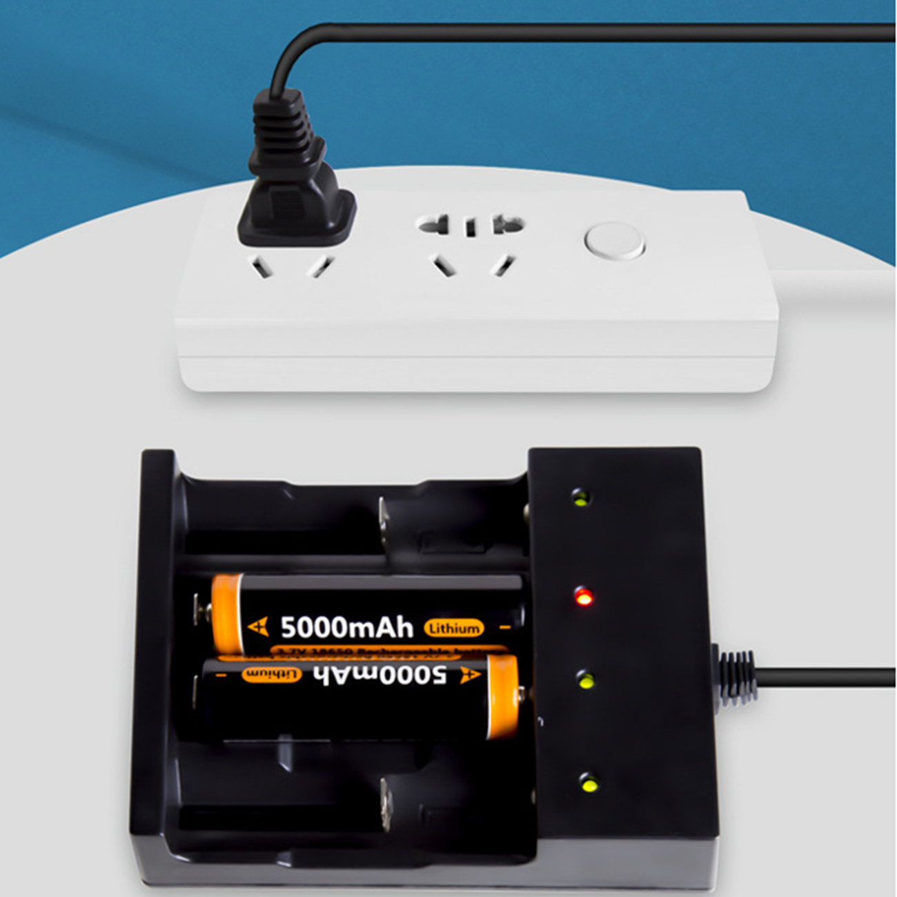 Lot 2800mAh Batteries CR123A 16340 Rechargeable Lithium Battery / Smart Charger