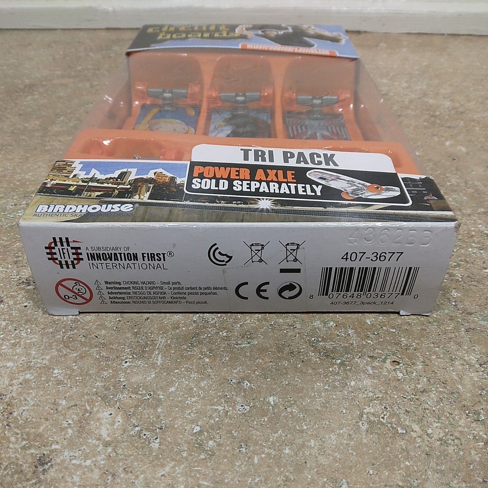 HEXBUG Tony Hawk Circuit Boards Tri Pack Interchangeable Decks Remote Control