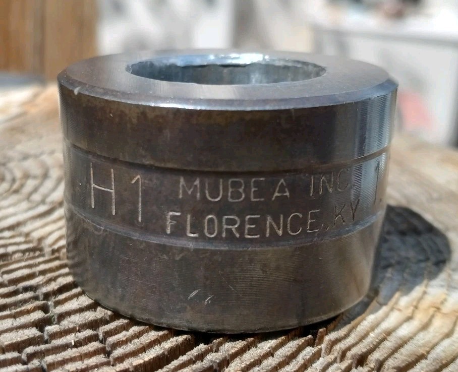 Mubea 1-1/32 die