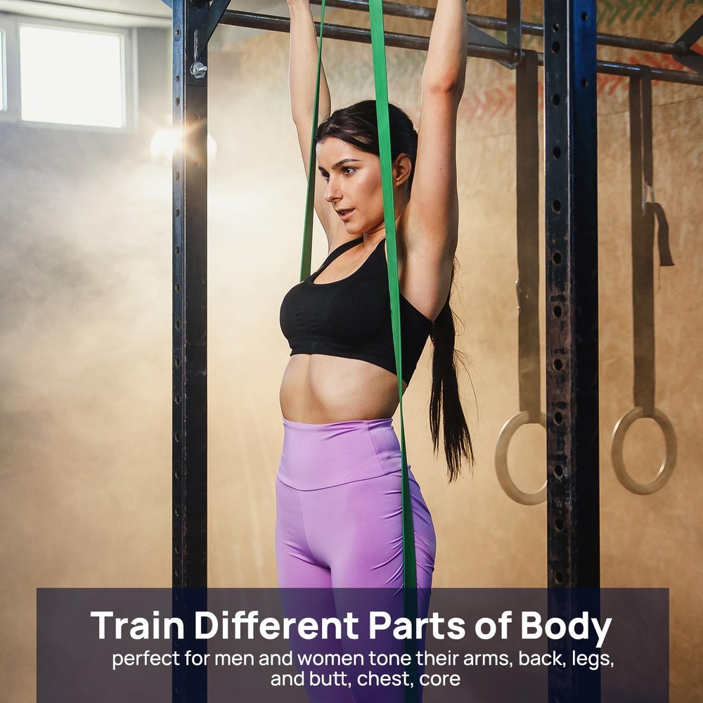 Resistance Bands, Pull Up Assist Bands - Workout Eexercise 5 colors