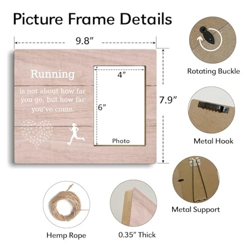 Running Race Picture Frame, Marathon Half Marathon Runners Running Marathon /46