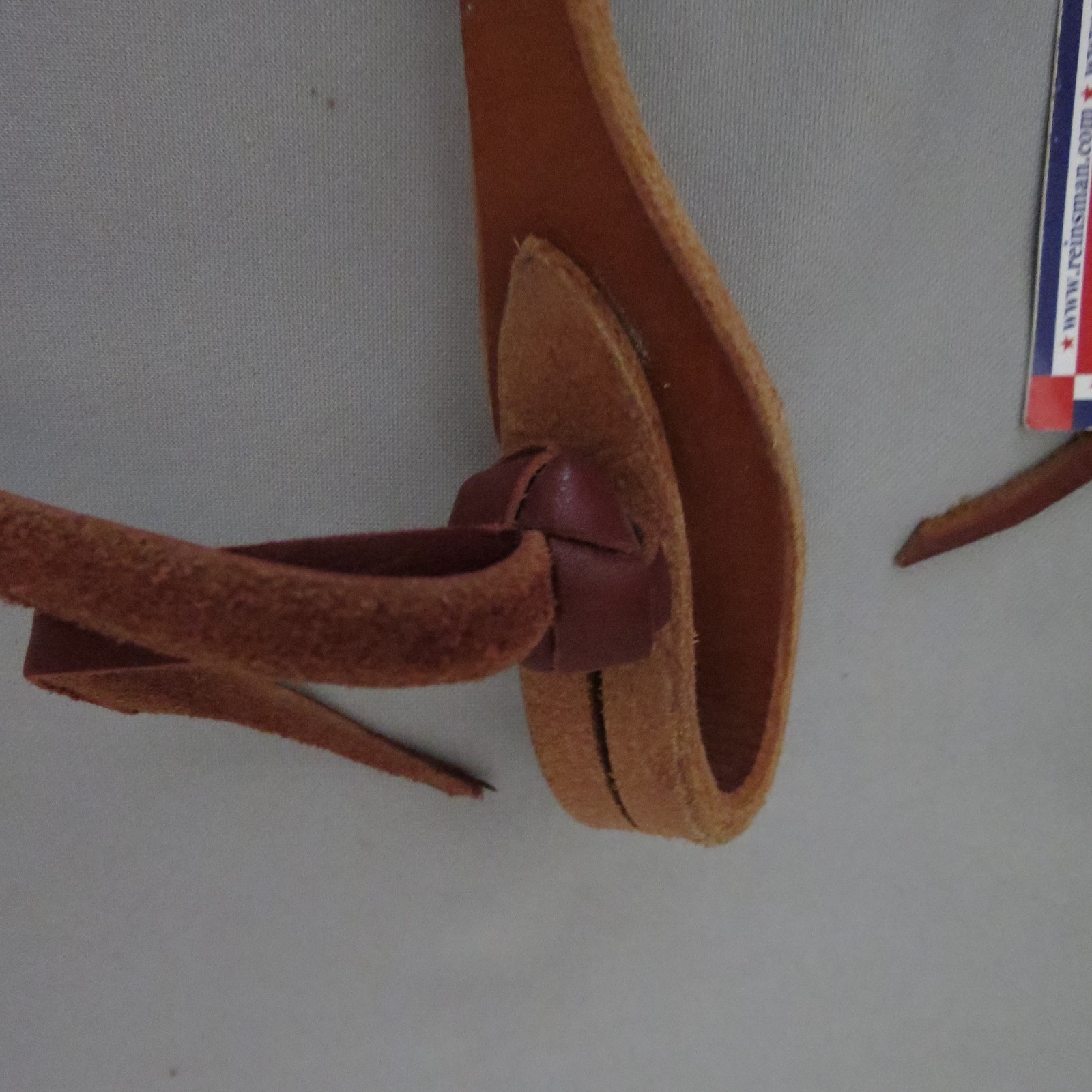 Reinsman Quick Change 5/8" Leather Slide Ear Headstall