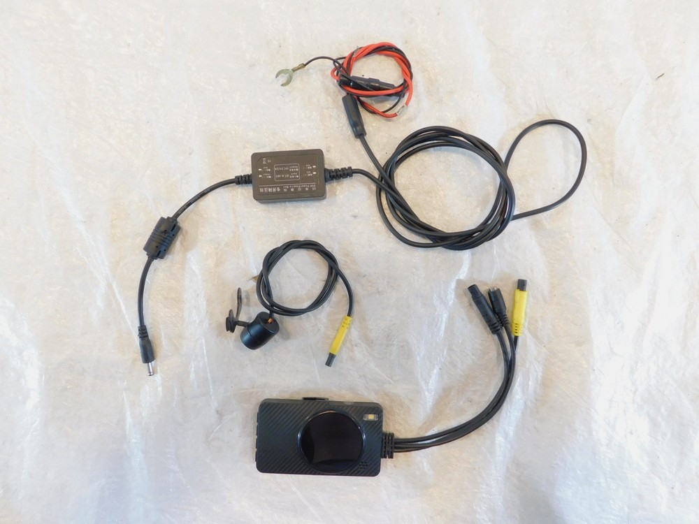 Motorcycle Dashcam Video Recorder Recording Lens Dash Cam LCD Screen Module Unit