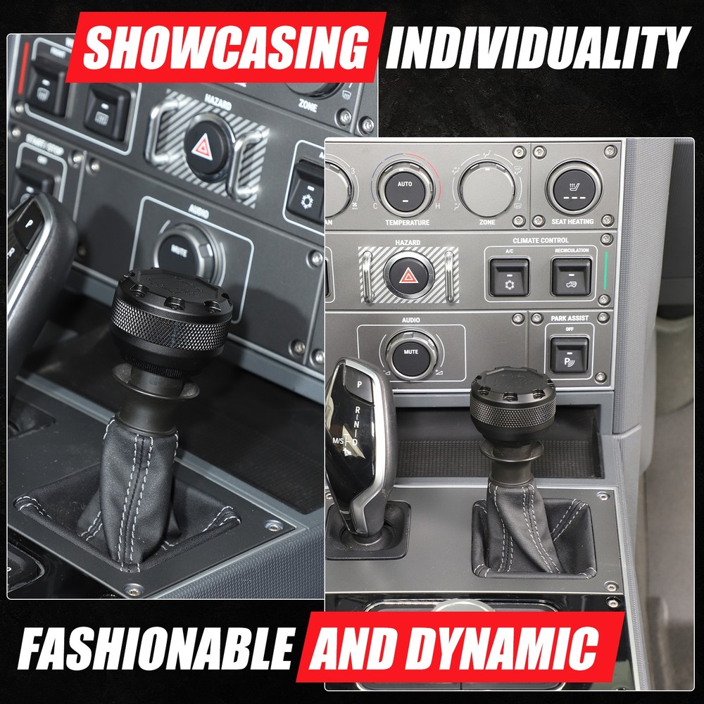 Black Alloy Replace Differential Lock Control Head For INEOS Grenadier 2020+