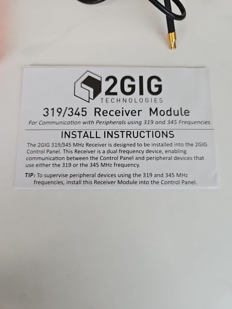 2GIG Technologies DREC2 319/345 Receiver Duel