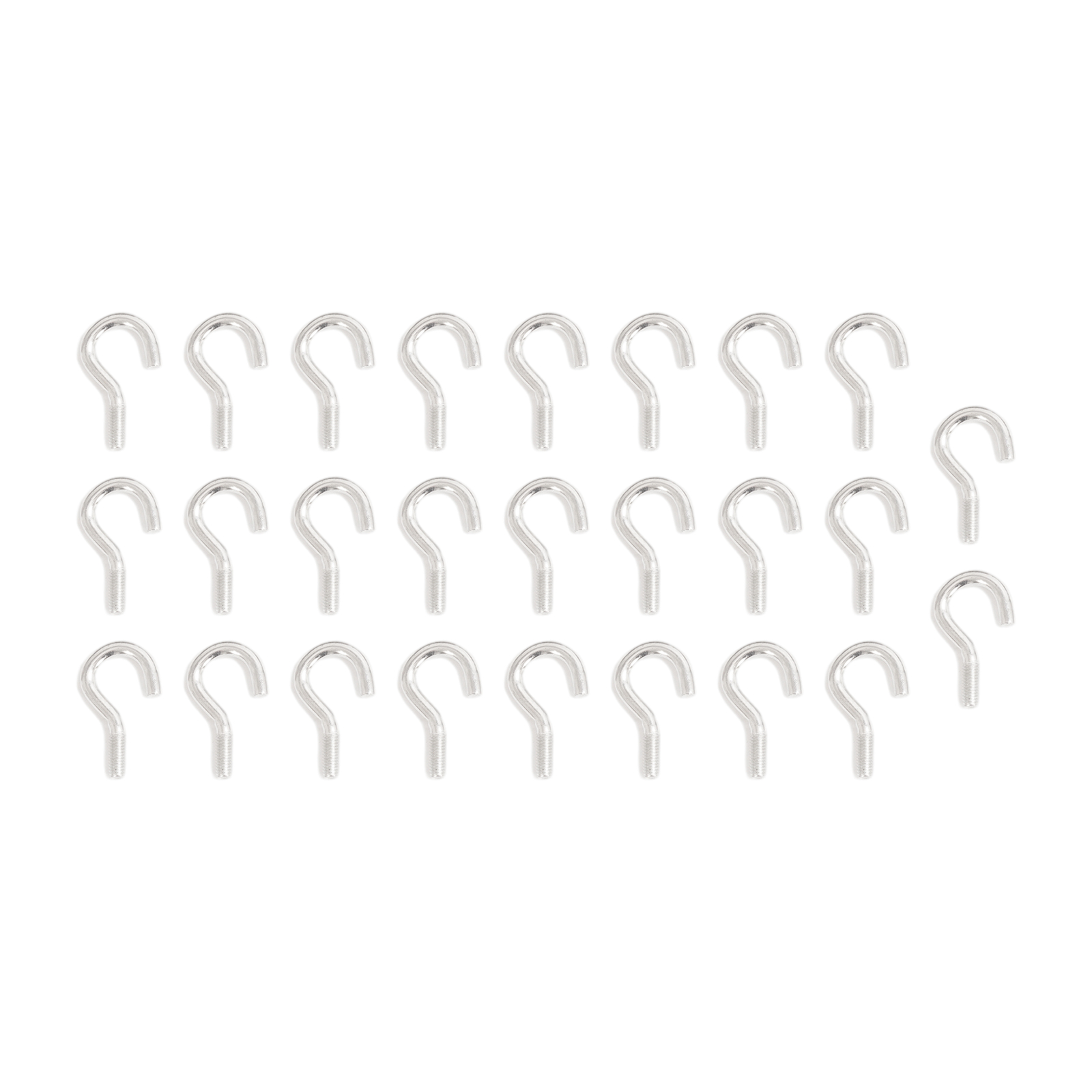 10 Pieces Gray Powder Coated 1" Golf Frame Corner Bracket Kit DIY with Eye-Bolts