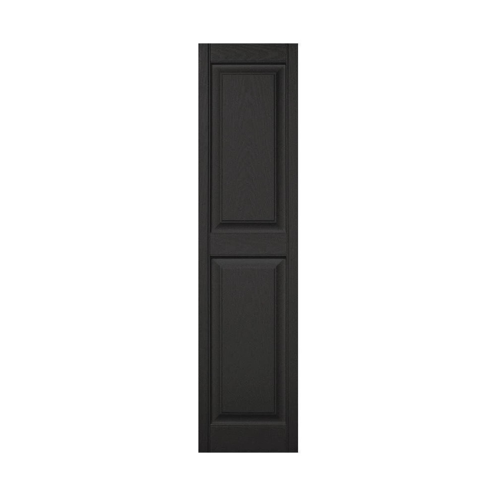 Builders Edge 15X59 Blk Panel Shutter