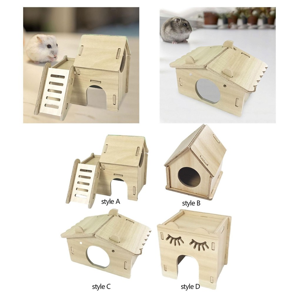 Hamster House Exploration Toy Cage Accessories