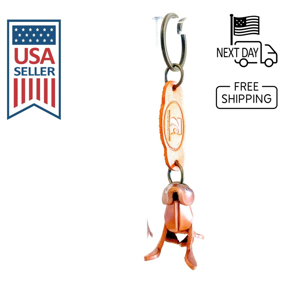 Seal Handmade Leather Keyring