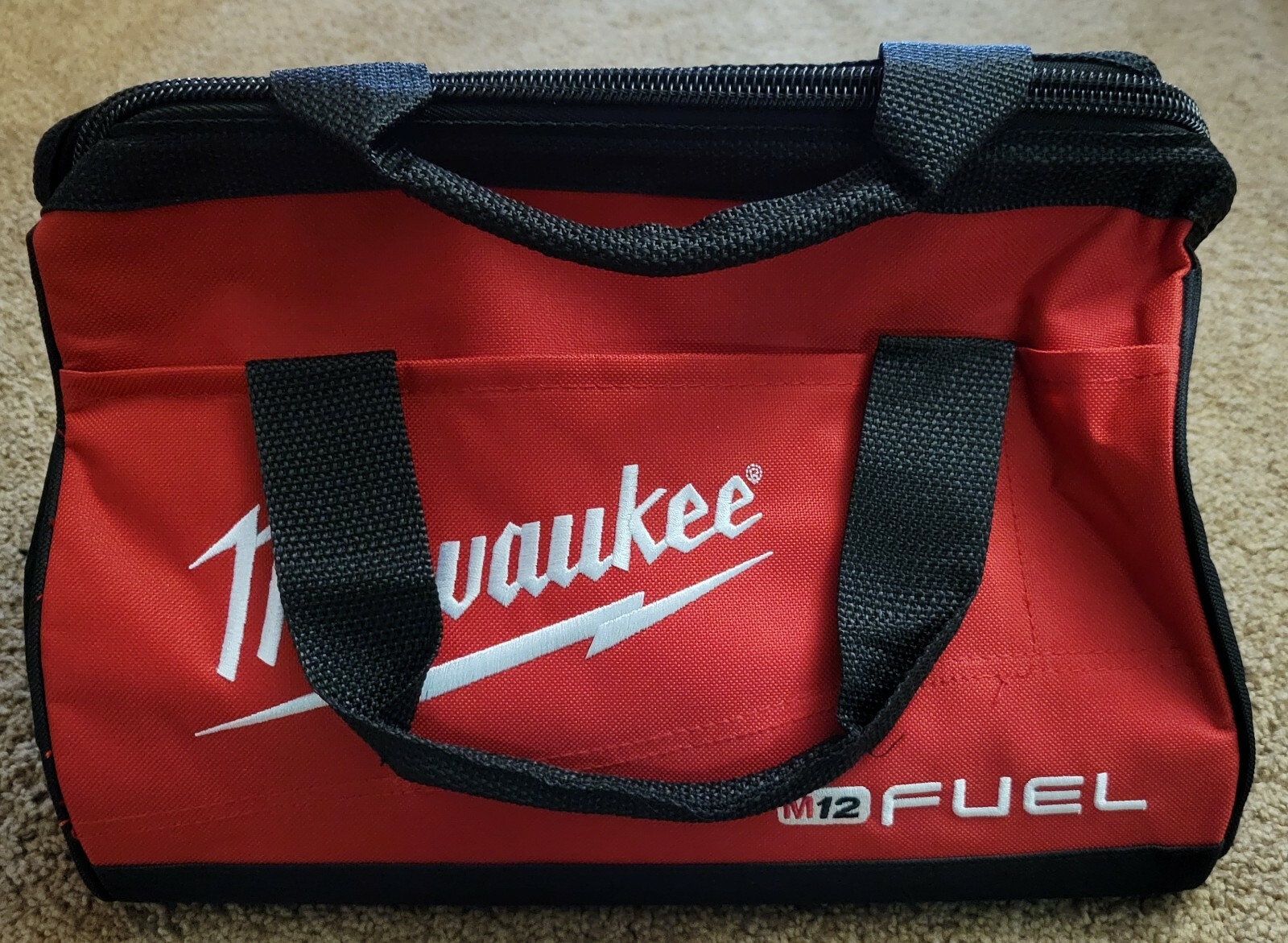 New Milwaukee FUEL M12 13" Heavy Duty Contractors Tool Bag M18 13" x 9" x 10"