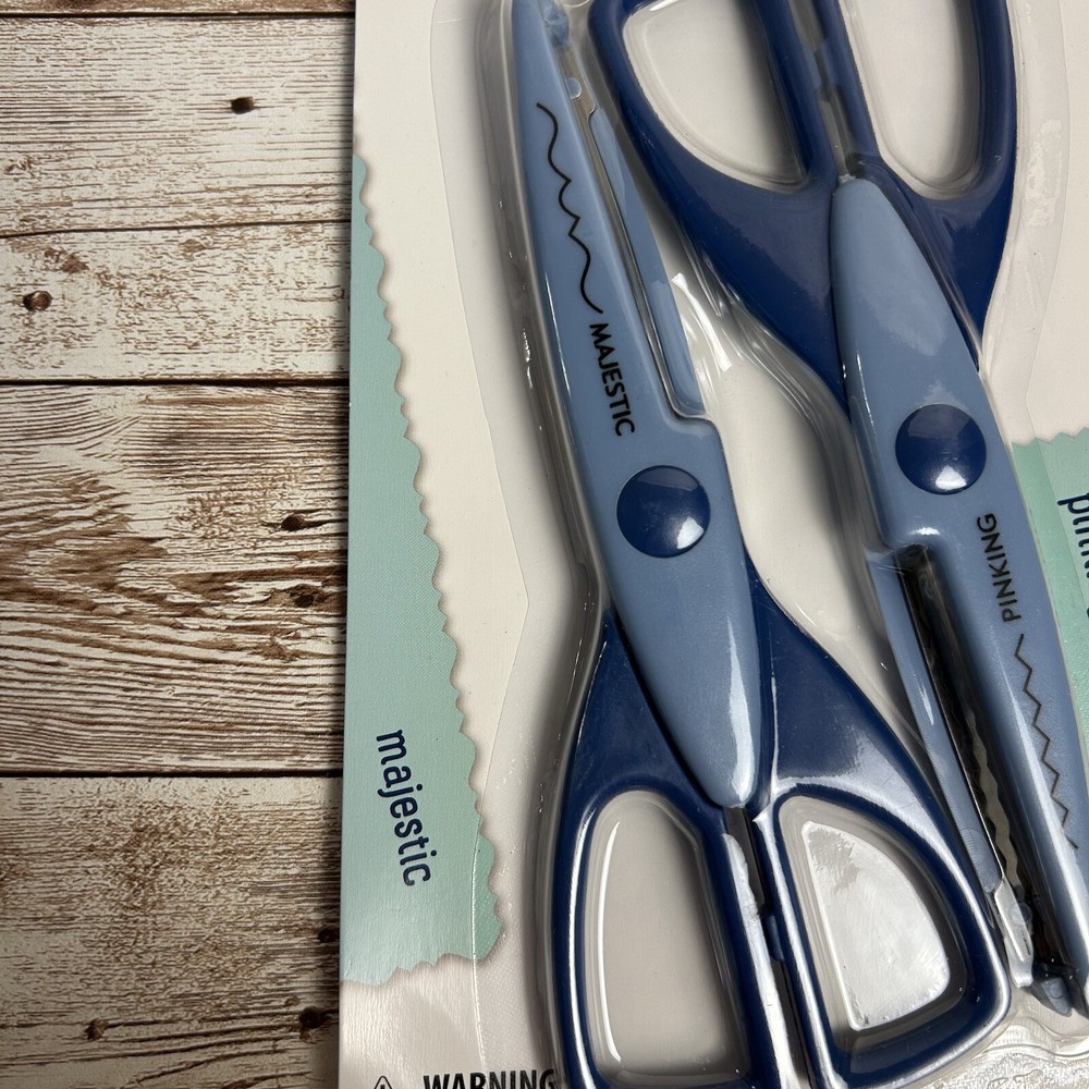 Hello Hobby Edging Scissors Majestic Pinking 2 Pack NIP