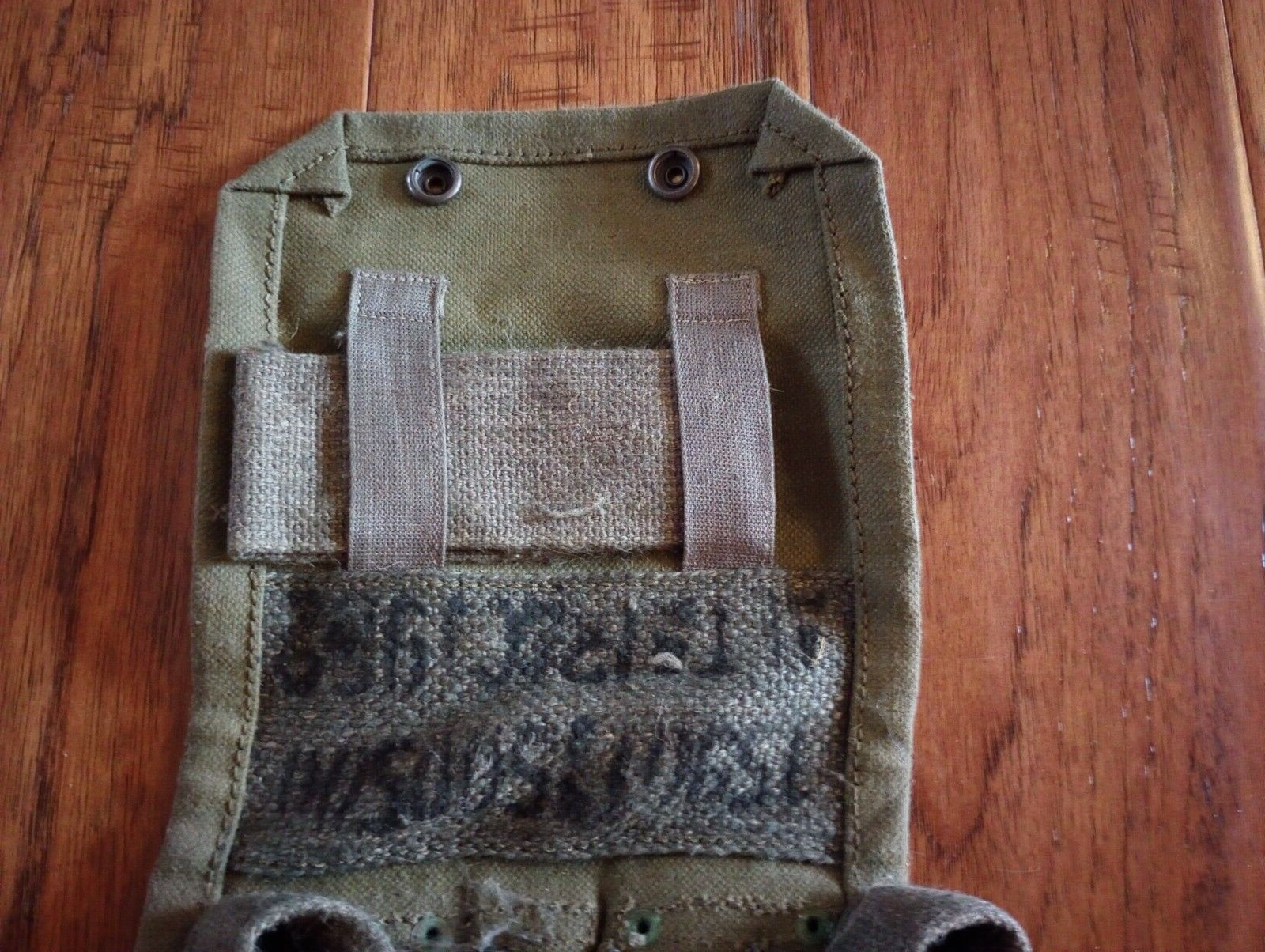 French military mat rifle magazine pouch 5 cell ammo shoulder bag genuine