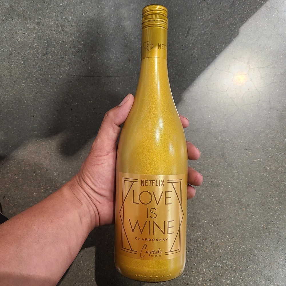 Love Is Blind EMPTY Wine Bottle