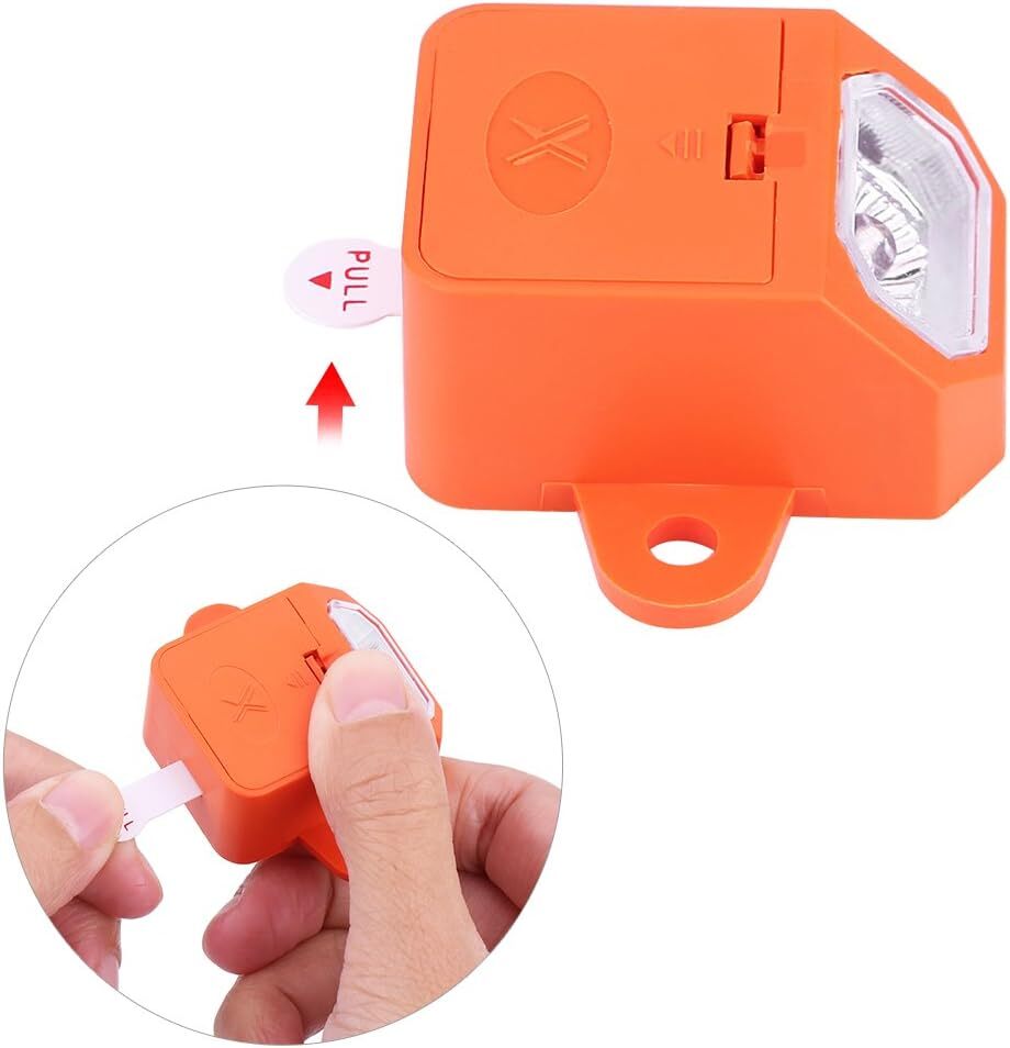 Automatic Sensor Down Light Storage Motorcycle Scooter Bucket Seat Light