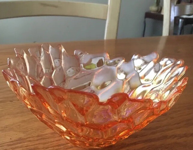 Candy Dish Marigold Colored