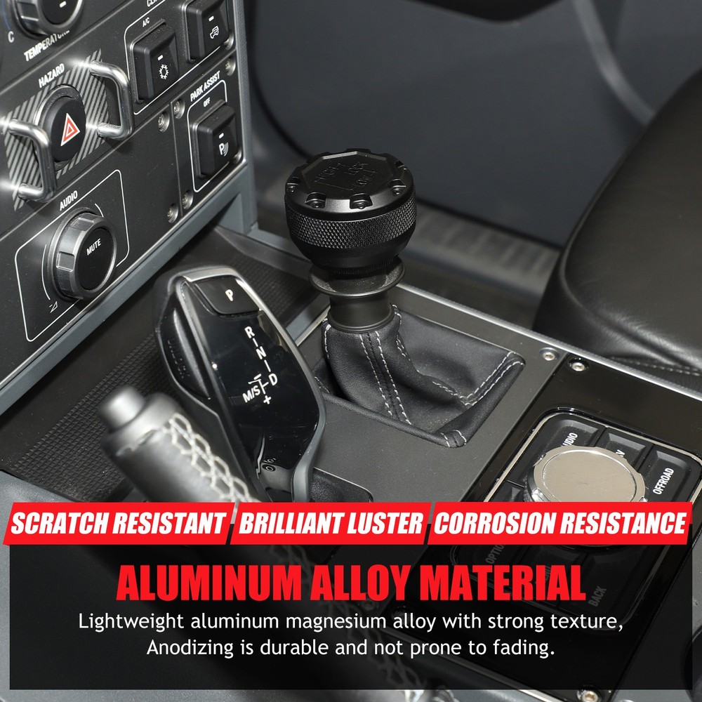 Black Alloy Replace Differential Lock Control Head For INEOS Grenadier 2020+