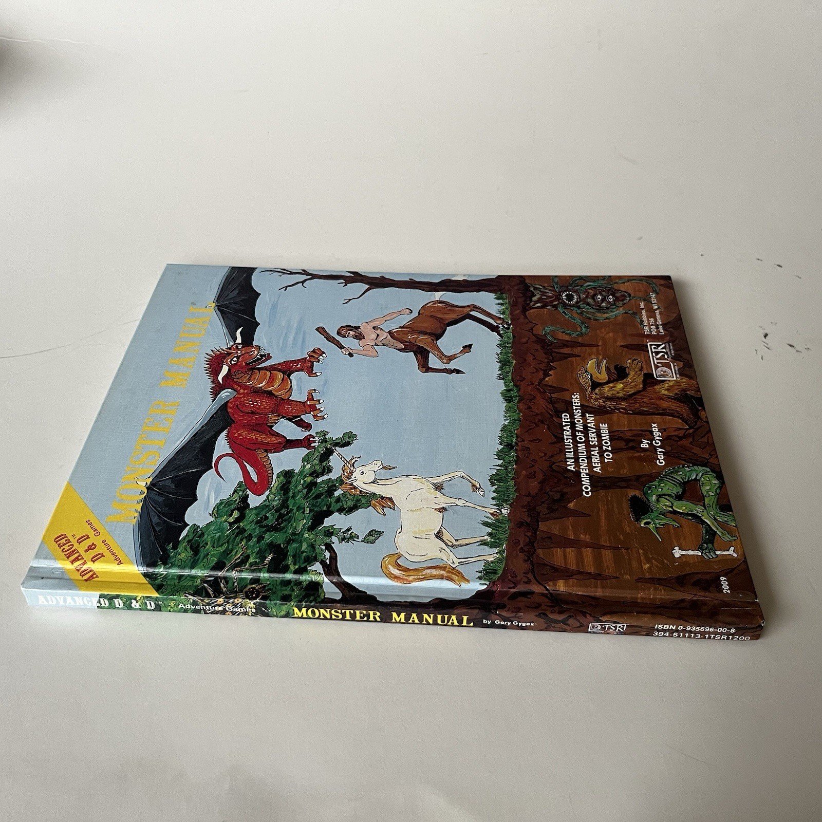 TSR AD&D Monster Manual 4th Edition 1979 Advanced Dungeons & Dragons