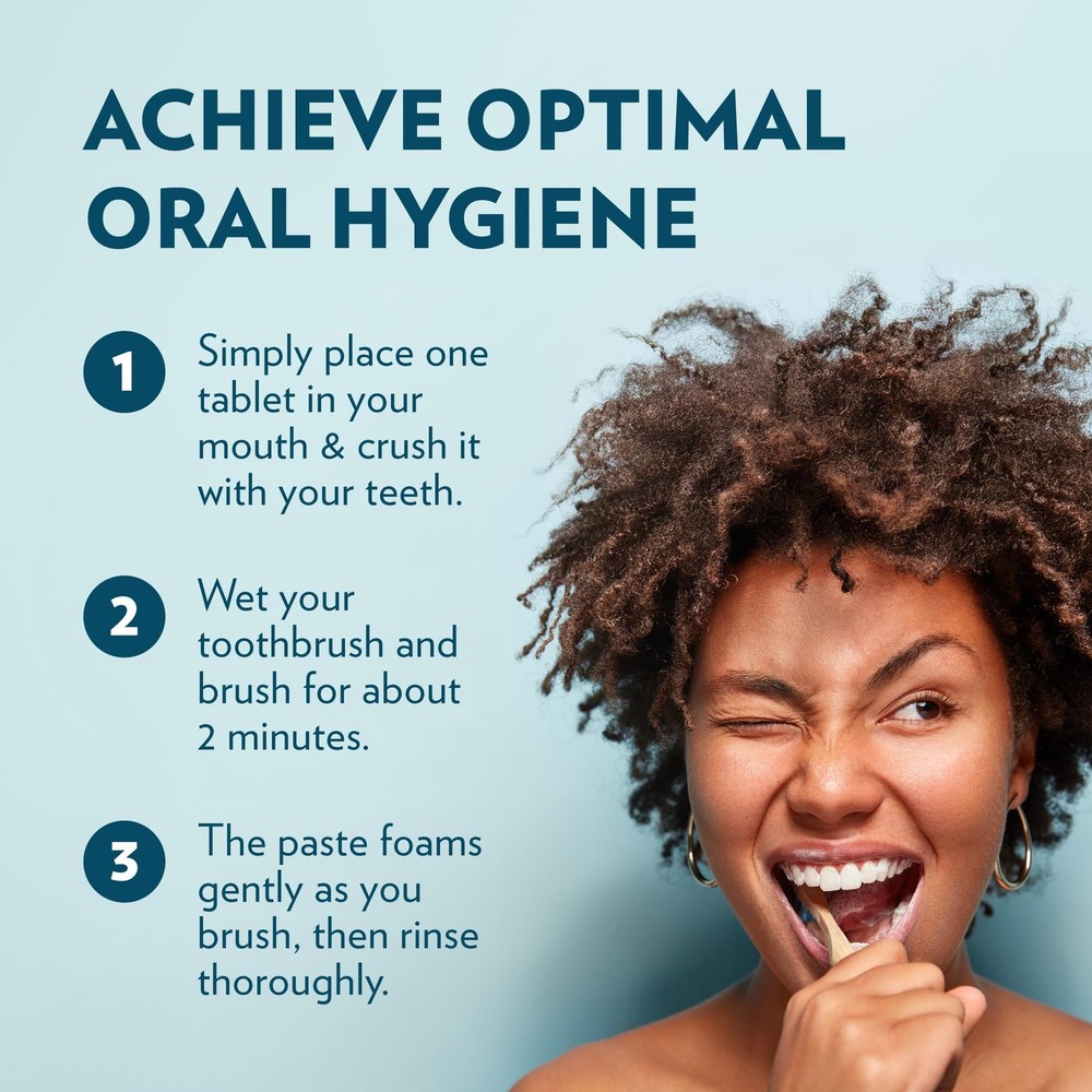 Toothpaste Tablets – Vanilla Mint | Nano Hydroxyapatite Toothpaste Tablets Chewa